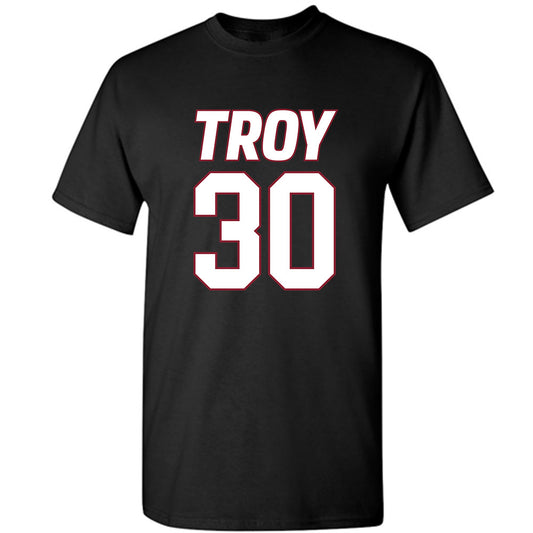 Troy - NCAA Men's Basketball : Hikaru Awata - T-Shirt-0