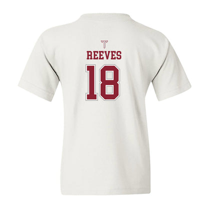 Troy - NCAA Baseball : Caden Reeves - Shersey Youth T-Shirt-1