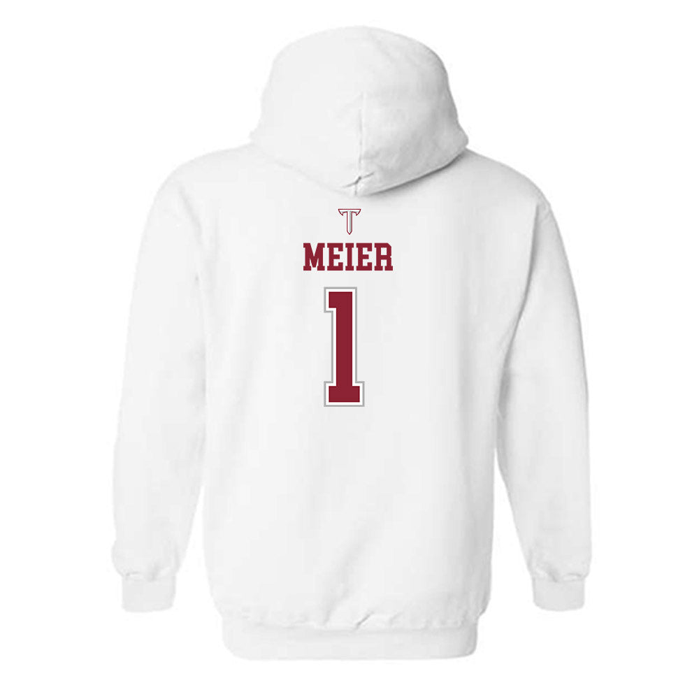 Troy - NCAA Baseball : Steven Meier - Shersey Hooded Sweatshirt-1