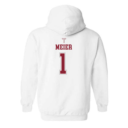 Troy - NCAA Baseball : Steven Meier - Shersey Hooded Sweatshirt-1