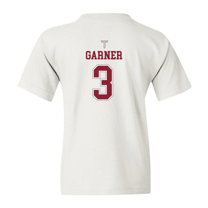 Troy - NCAA Baseball : Cole Garner - Shersey Youth T-Shirt-1