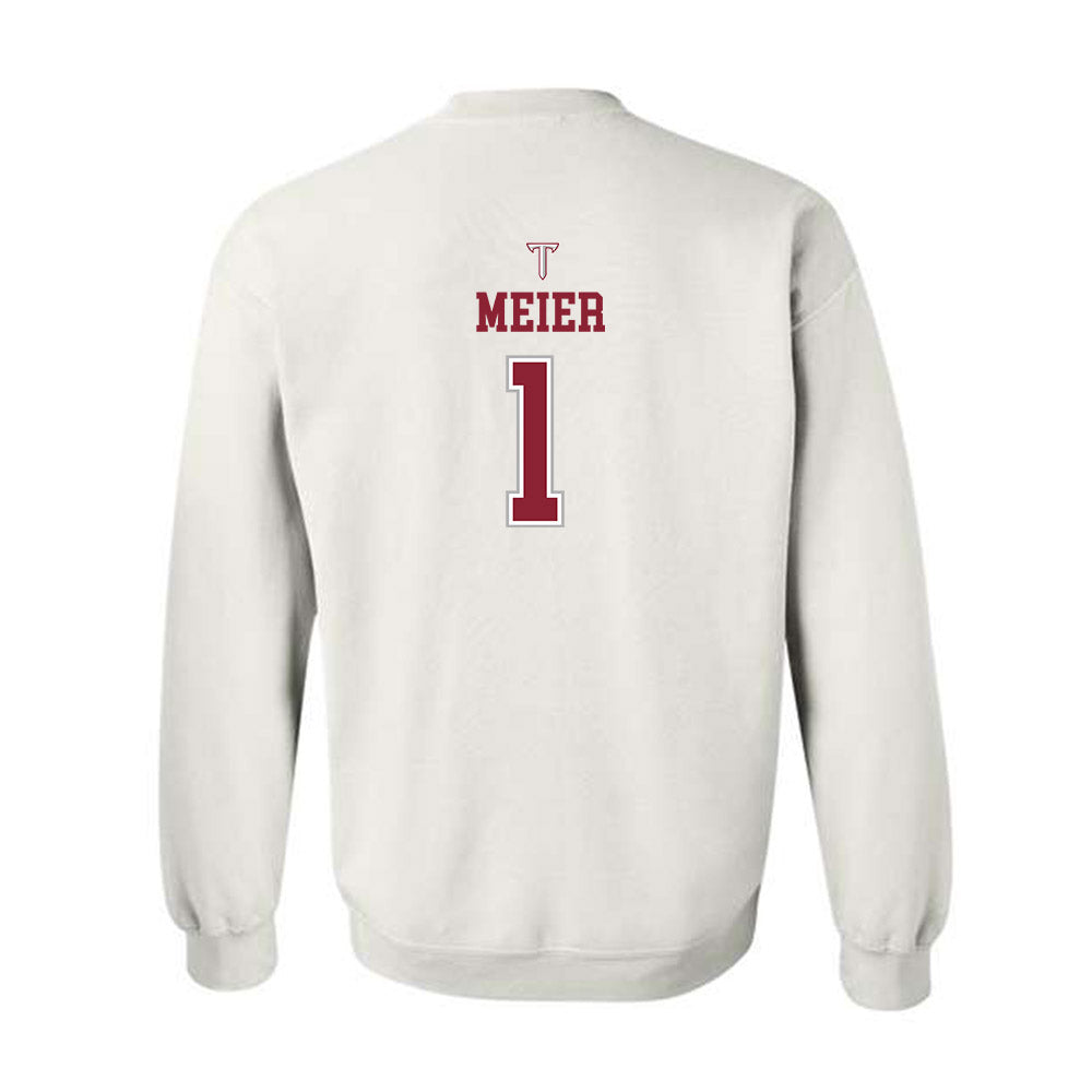 Troy - NCAA Baseball : Steven Meier - Shersey Crewneck Sweatshirt-1
