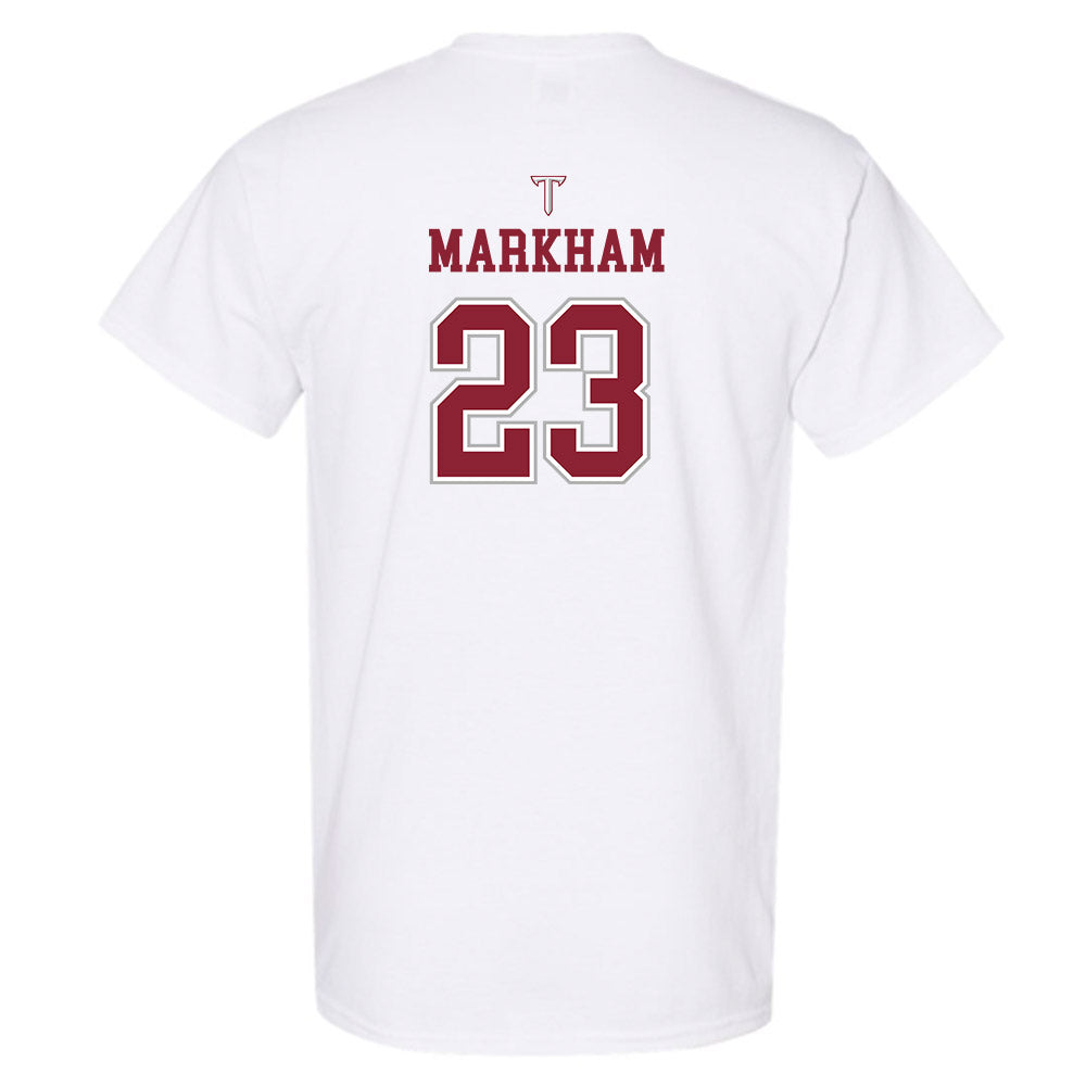 Troy - NCAA Baseball : Houston Markham - Shersey T-Shirt-1