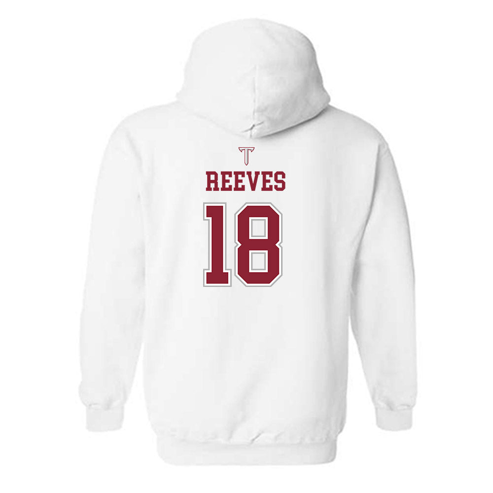 Troy - NCAA Baseball : Caden Reeves - Shersey Hooded Sweatshirt-1