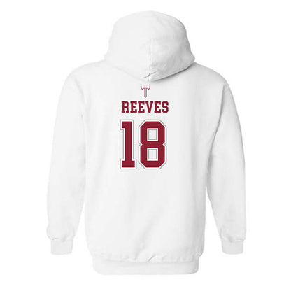 Troy - NCAA Baseball : Caden Reeves - Shersey Hooded Sweatshirt-1