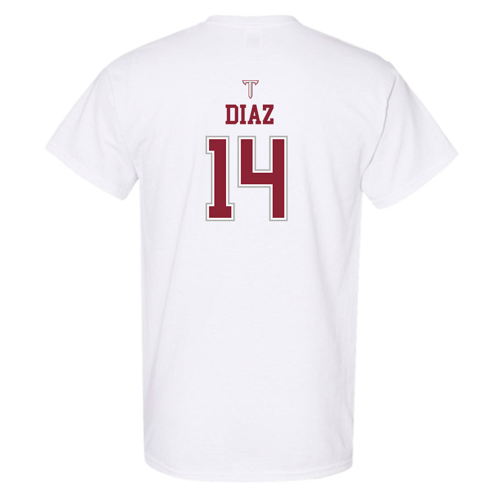 Troy - NCAA Baseball : Zaid Diaz - Shersey T-Shirt-1