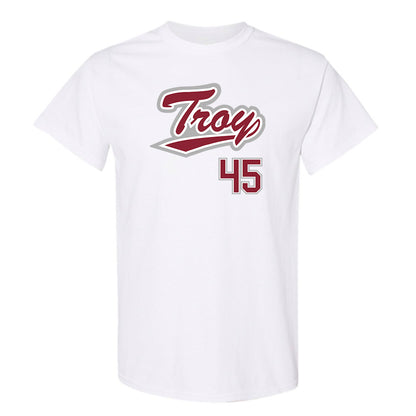 Troy - NCAA Baseball : Judah Buckner - Shersey T-Shirt-0
