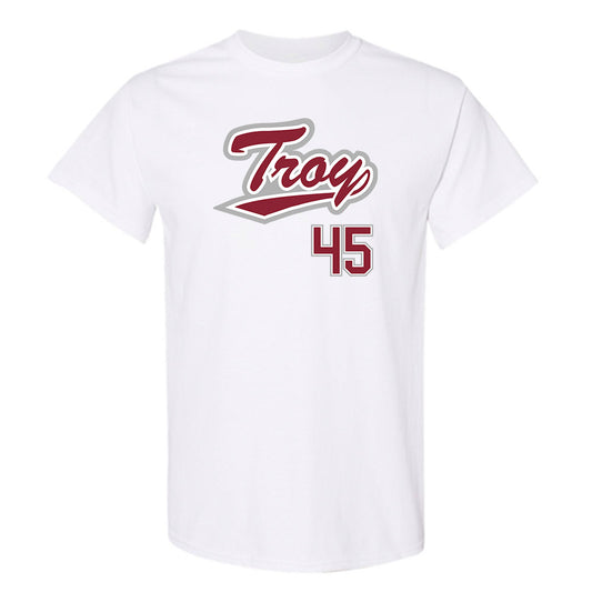 Troy - NCAA Baseball : Judah Buckner - Shersey T-Shirt-0
