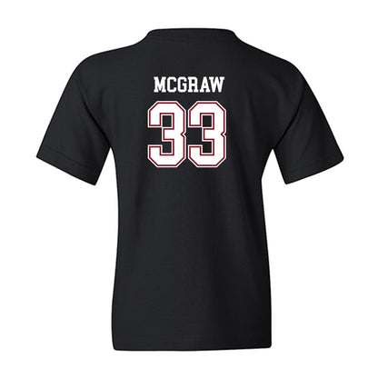 Troy - NCAA Baseball : Ty McGraw - Youth T-Shirt-1