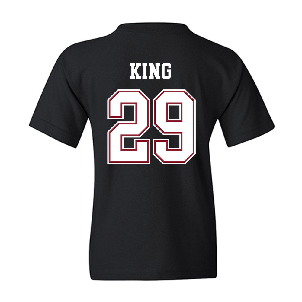 Troy - NCAA Baseball : Dylan King - Classic Shersey Youth T-Shirt-1