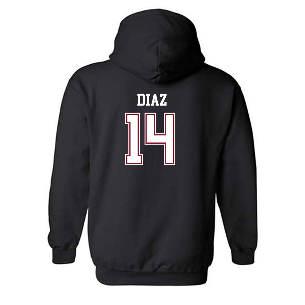Troy - NCAA Baseball : Zaid Diaz - Hooded Sweatshirt-1