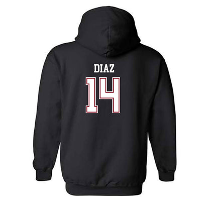 Troy - NCAA Baseball : Zaid Diaz - Hooded Sweatshirt-1