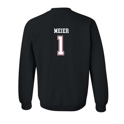 Troy - NCAA Baseball : Steven Meier - Crewneck Sweatshirt-1
