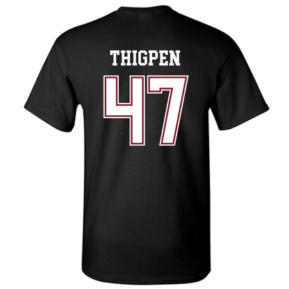 Troy - NCAA Baseball : Noah Thigpen - Classic Shersey T-Shirt-1