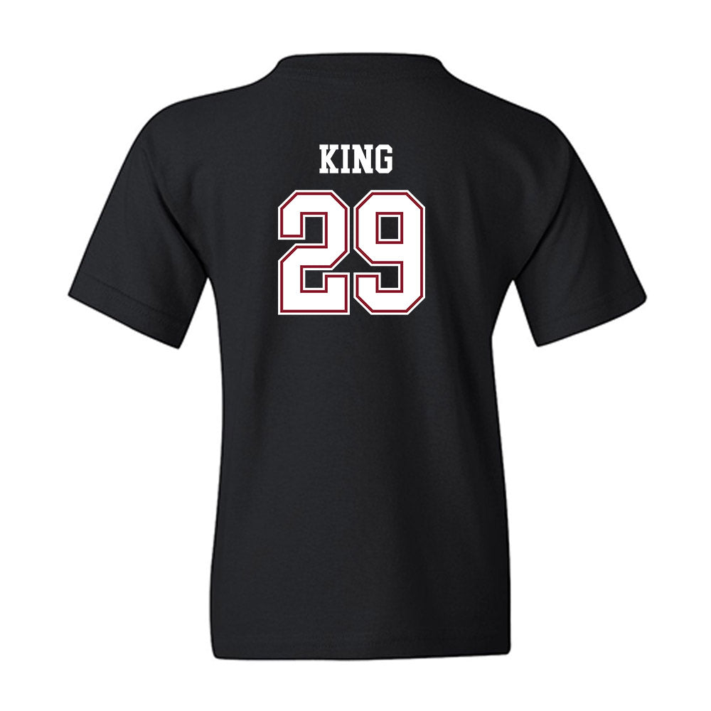 Troy - NCAA Baseball : Dylan King - Youth T-Shirt-1