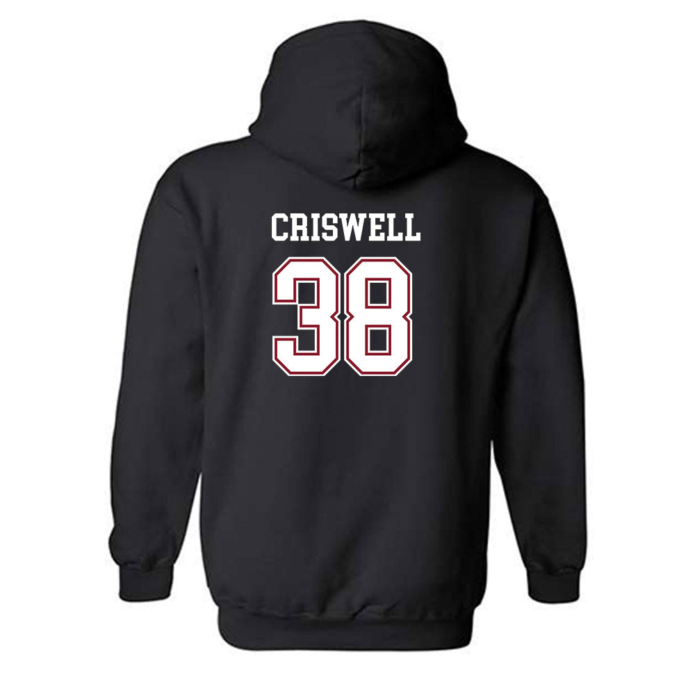 Troy - NCAA Baseball : Nate Criswell - Hooded Sweatshirt-1