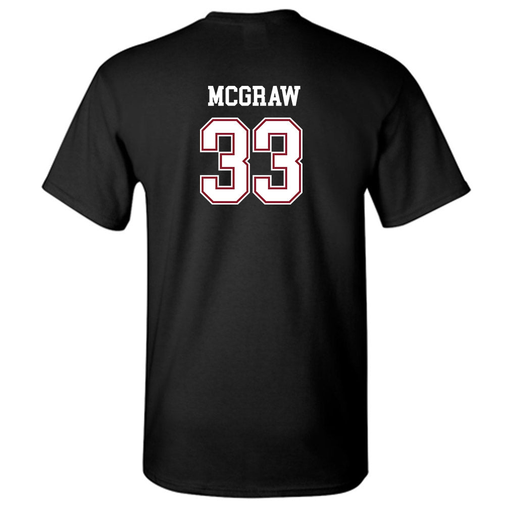 Troy - NCAA Baseball : Ty McGraw - T-Shirt-1