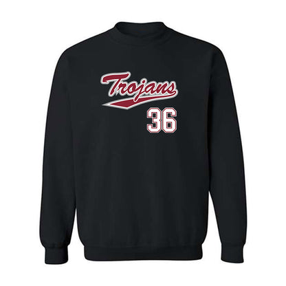 Troy - NCAA Baseball : Chase Cartron - Crewneck Sweatshirt-0