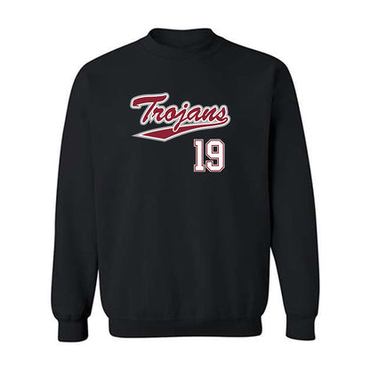 Troy - NCAA Baseball : Kelly Crumpton - Crewneck Sweatshirt-0