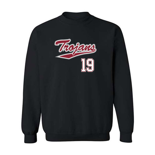 Troy - NCAA Baseball : Kelly Crumpton - Crewneck Sweatshirt-0