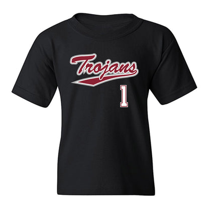 Troy - NCAA Baseball : Steven Meier - Youth T-Shirt-0