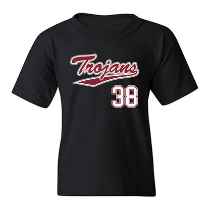 Troy - NCAA Baseball : Nate Criswell - Youth T-Shirt-0