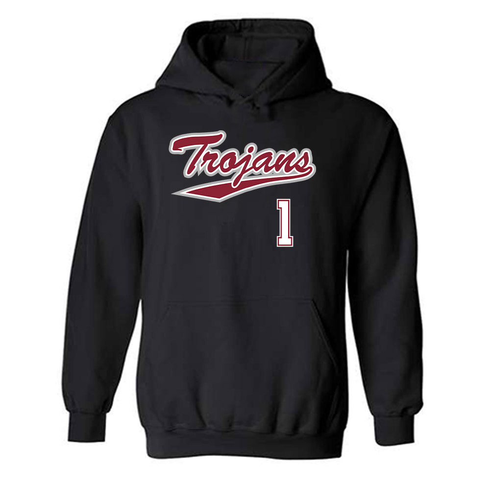 Troy - NCAA Baseball : Steven Meier - Hooded Sweatshirt-0