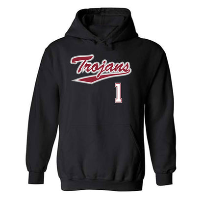 Troy - NCAA Baseball : Steven Meier - Hooded Sweatshirt-0