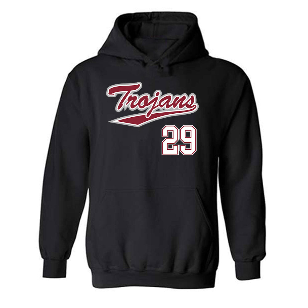 Troy - NCAA Baseball : Dylan King - Classic Shersey Hooded Sweatshirt-0
