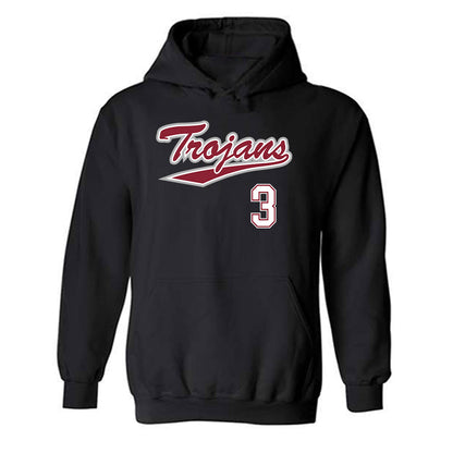 Troy - NCAA Baseball : Cole Garner - Hooded Sweatshirt-0