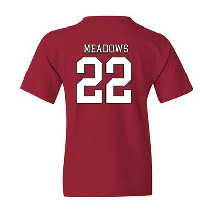 Troy - NCAA Football : Tae Meadows - Generic Shersey Youth T-Shirt-1