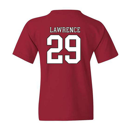 Troy - NCAA Softball : Jasmine Lawrence - Generic Shersey Youth T-Shirt-1