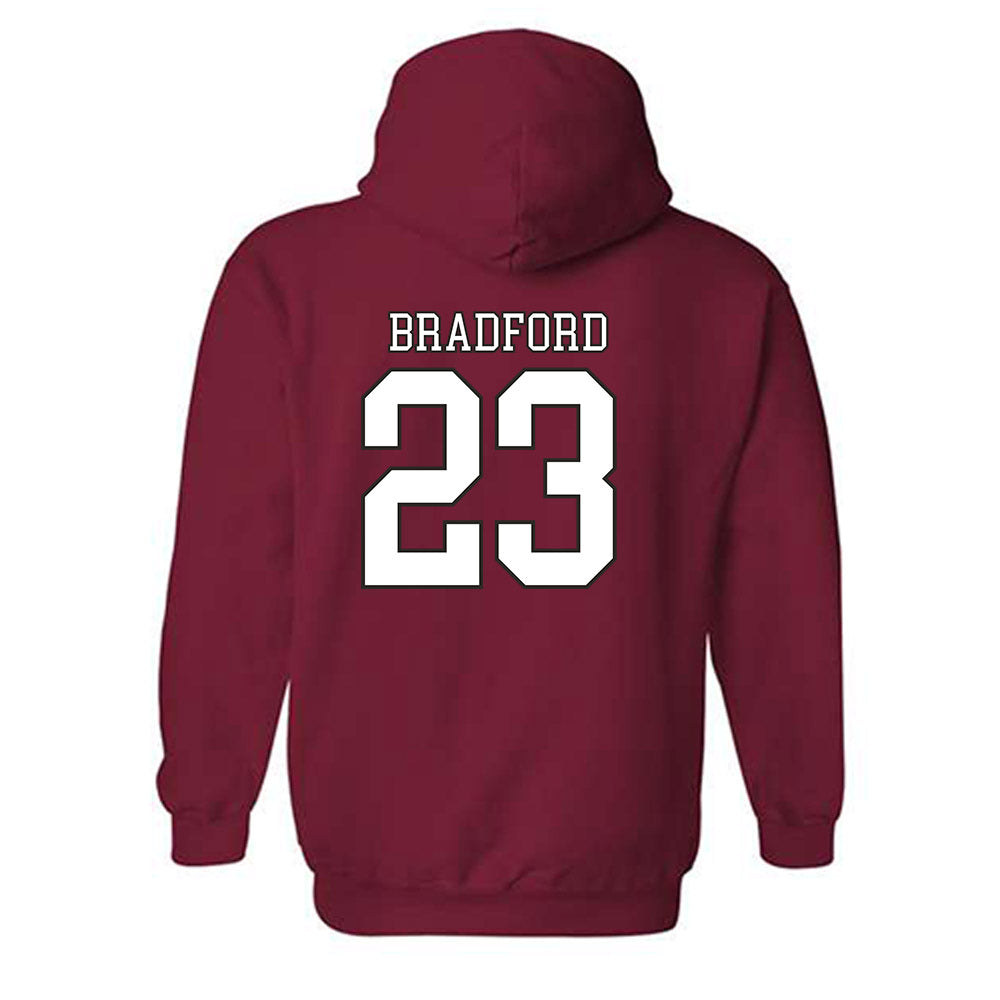Troy - NCAA Football : KC Bradford - Generic Shersey Hooded Sweatshirt-1