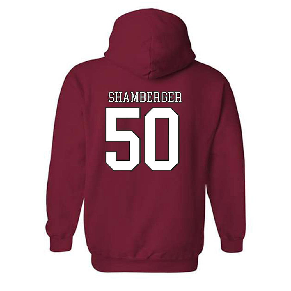Troy - NCAA Football : Reggis Shamberger - Generic Shersey Hooded Sweatshirt-1
