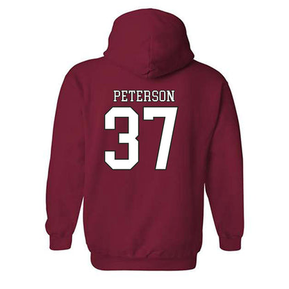 Troy - NCAA Football : Jalen Peterson - Generic Shersey Hooded Sweatshirt-1