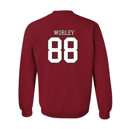 Troy - NCAA Football : Jackson Worley - Generic Shersey Crewneck Sweatshirt-1