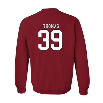 Troy - NCAA Football : JaQueraius Thomas - Generic Shersey Crewneck Sweatshirt-1