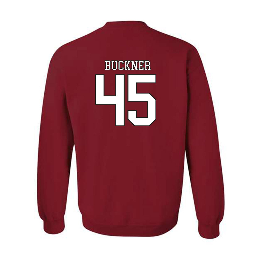 Troy - NCAA Baseball : Judah Buckner - Generic Shersey Crewneck Sweatshirt-1