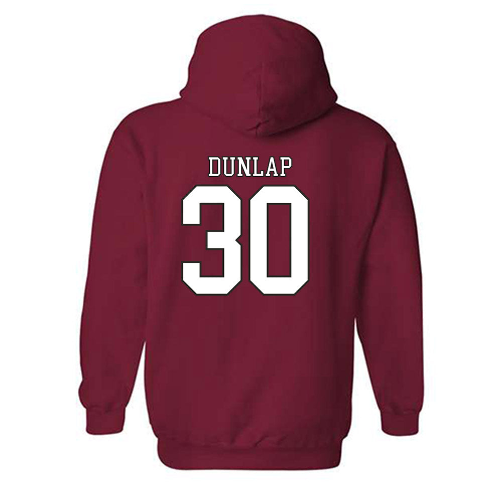 Troy - NCAA Football : Keion Dunlap - Generic Shersey Hooded Sweatshirt-1
