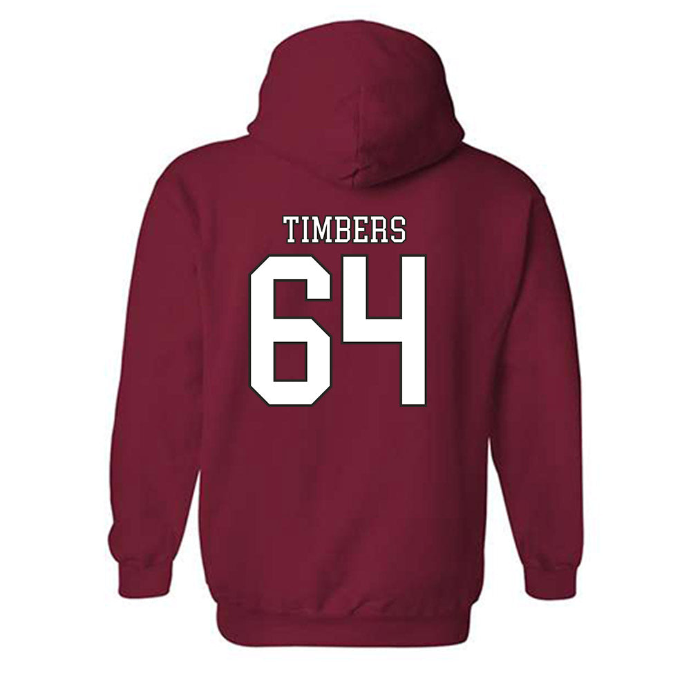 Troy - NCAA Football : Ricky Timbers - Generic Shersey Hooded Sweatshirt-1