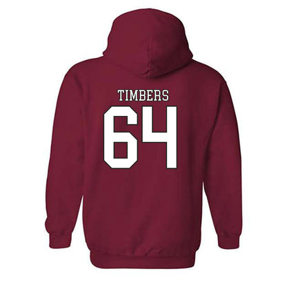 Troy - NCAA Football : Ricky Timbers - Generic Shersey Hooded Sweatshirt-1