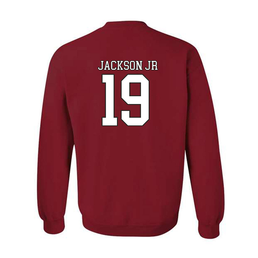 Troy - NCAA Football : Deairich Jackson Jr - Generic Shersey Crewneck Sweatshirt-1