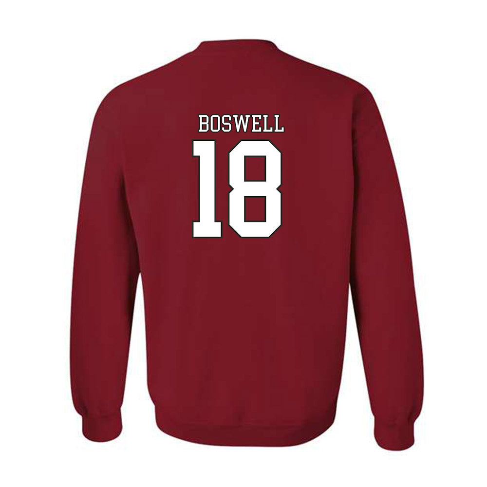 Troy - NCAA Softball : Makaley Boswell - Generic Shersey Crewneck Sweatshirt-1