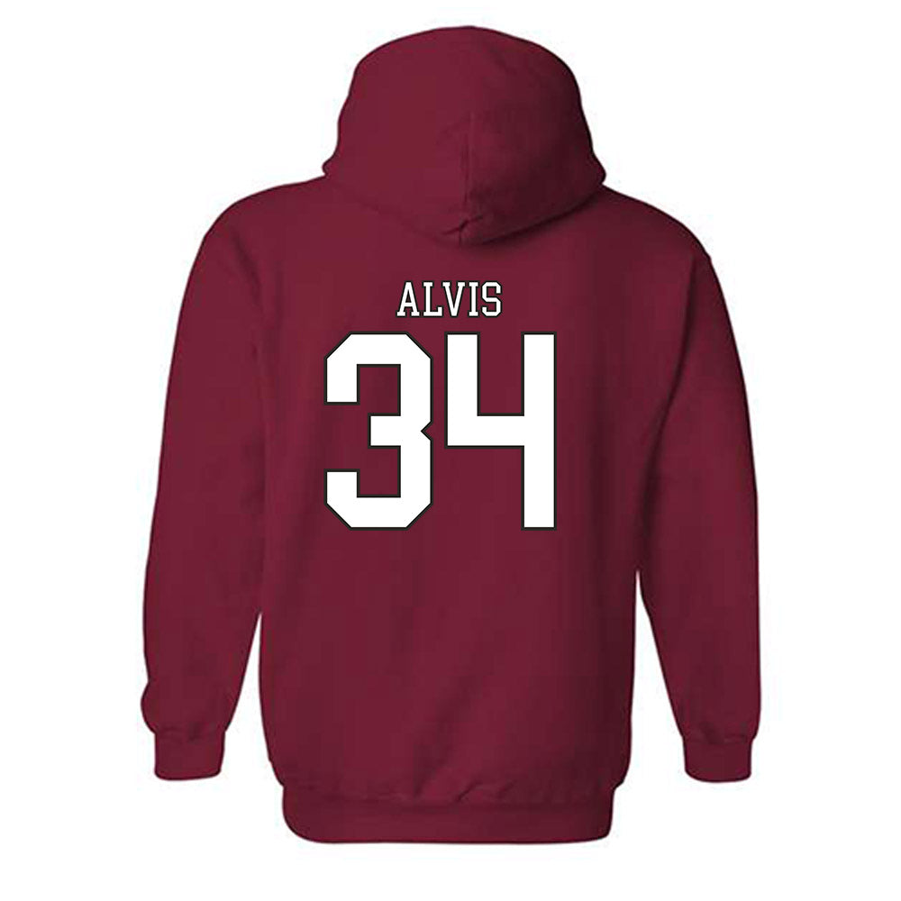 Troy - NCAA Football : Jeremiah Alvis - Generic Shersey Hooded Sweatshirt-1
