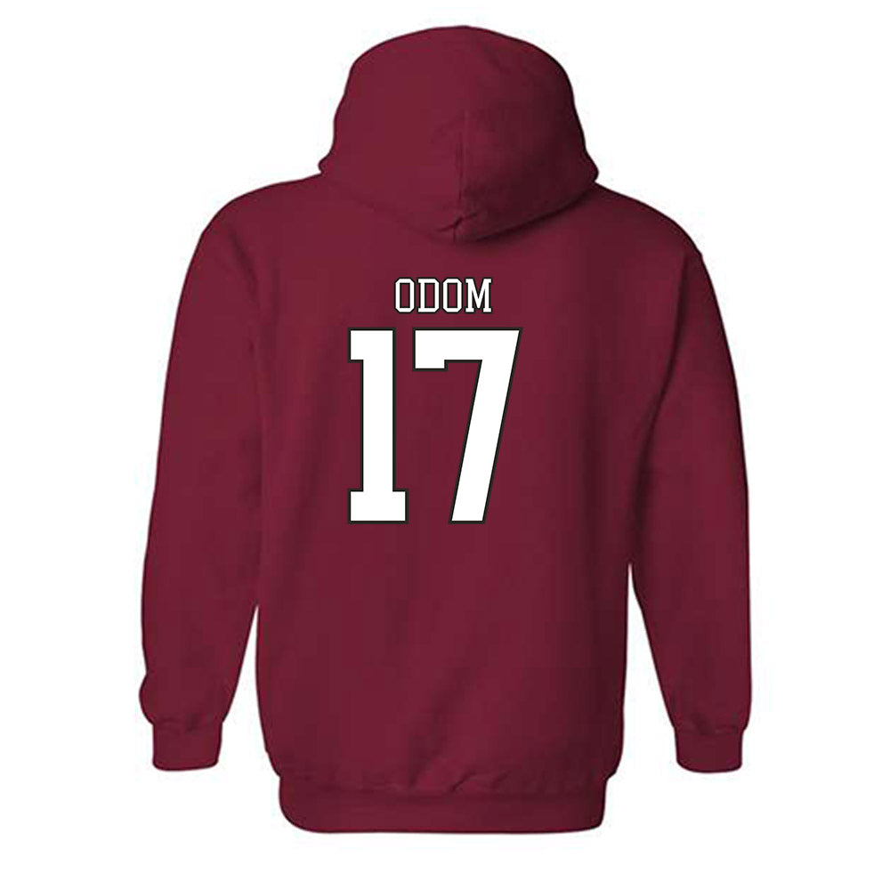 Troy - NCAA Football : Marlin Odom - Generic Shersey Hooded Sweatshirt-1