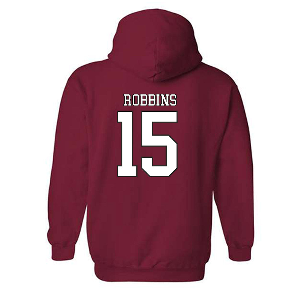 Troy - NCAA Football : Taleeq Robbins - Generic Shersey Hooded Sweatshirt-1