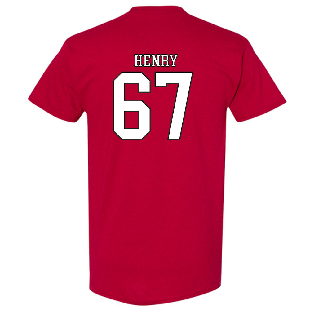 Troy - NCAA Football : Matt Henry - Generic Shersey T-Shirt-1