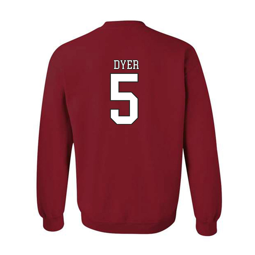 Troy - NCAA Women's Basketball : Xaviera Dyer - Generic Shersey Crewneck Sweatshirt-1
