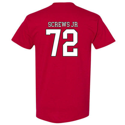 Troy - NCAA Football : Patrick Screws Jr - Generic Shersey T-Shirt-1