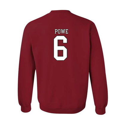 Troy - NCAA Football : Justin Powe - Generic Shersey Crewneck Sweatshirt-1